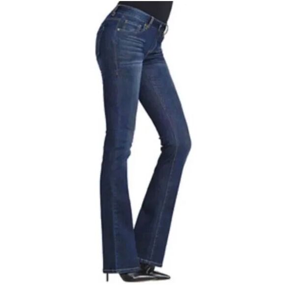 NWT CABi Style 916L Galaxy Wash Slim Boot Jeans Womens Sz 8 - Picture 1 of 13
